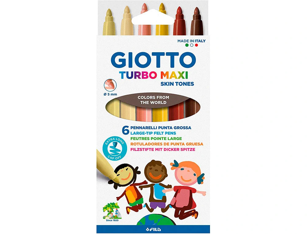 Marcador escolar Giotto Skin Tones
