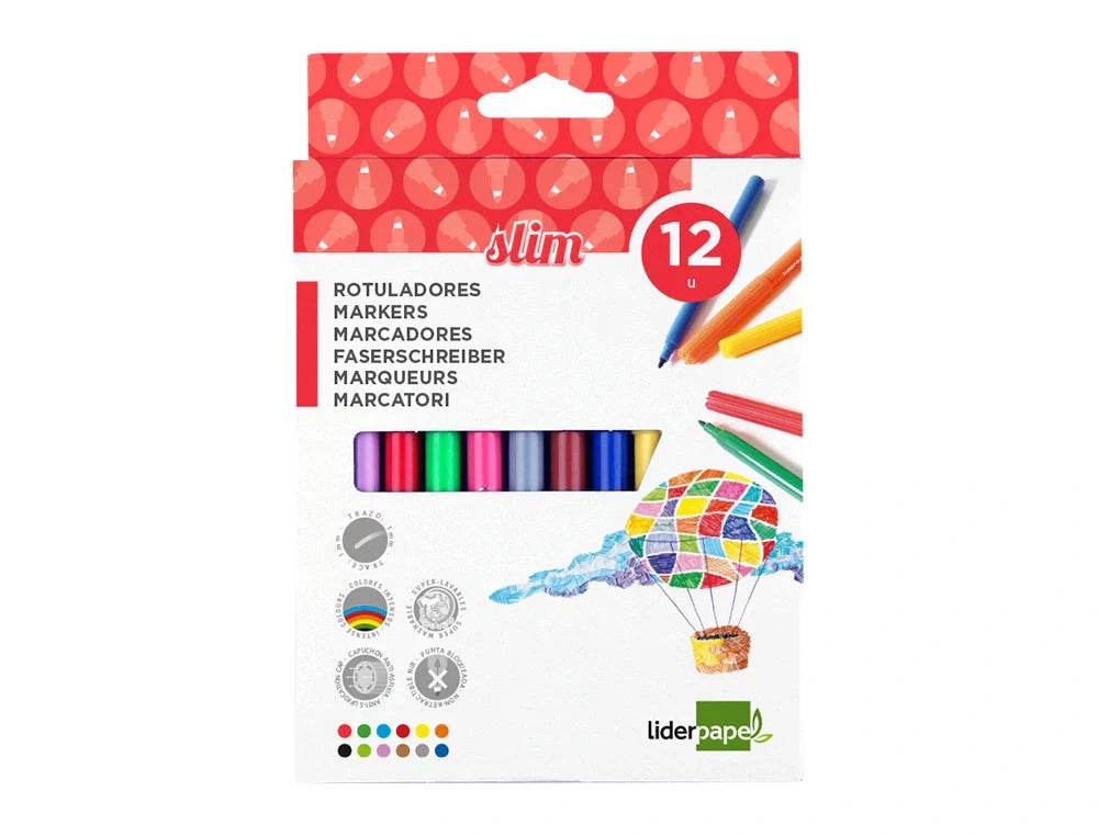 Marcador escolar Liderpapel