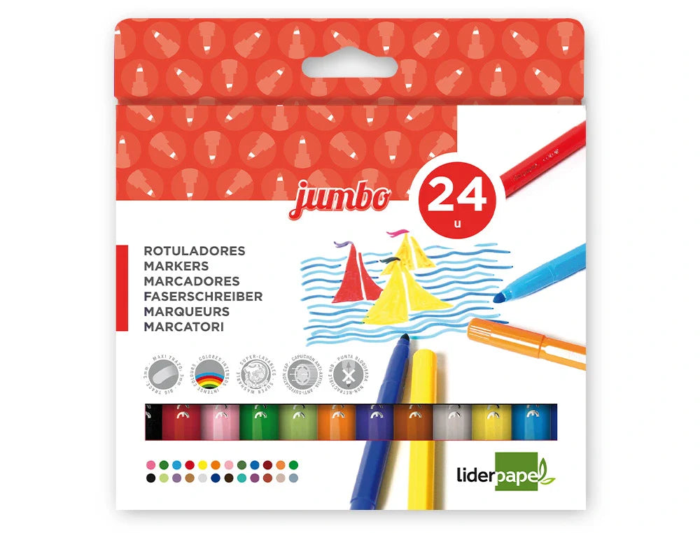 Marcador escolar Liderpapel