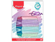 Marcador fluorescente Maped 4 cores pastel com glitter
