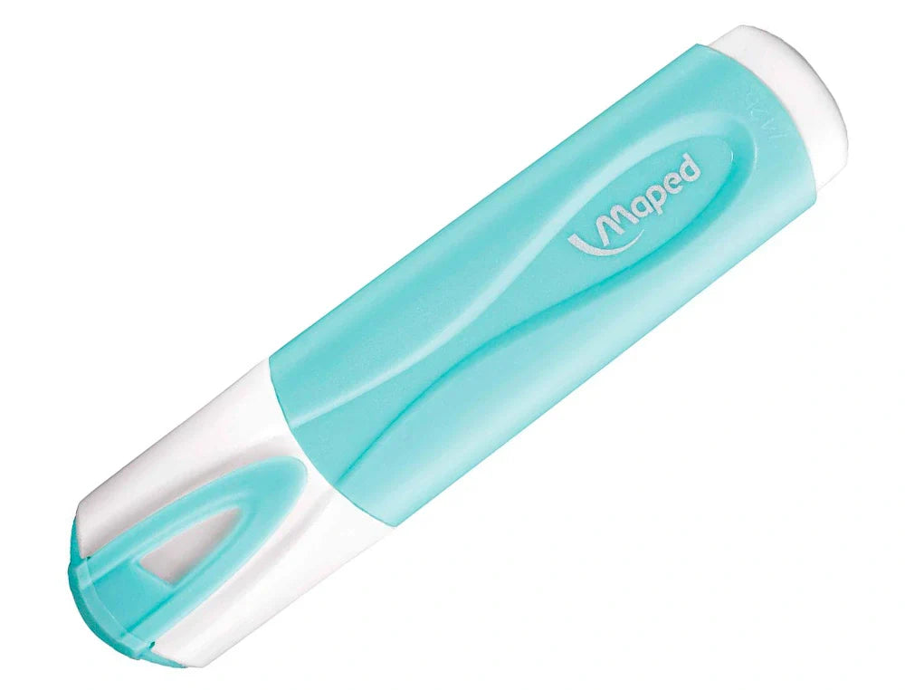 Marcador fluorescente Maped 4 cores pastel com glitter