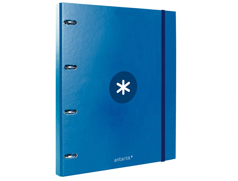 Pasta arquivo Antartik A4 4 anéis e elásticos