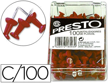 Alfinete de sinalização Connect caixa de 100