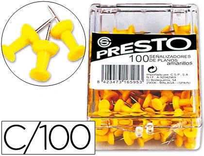 Alfinete de sinalização Connect caixa de 100