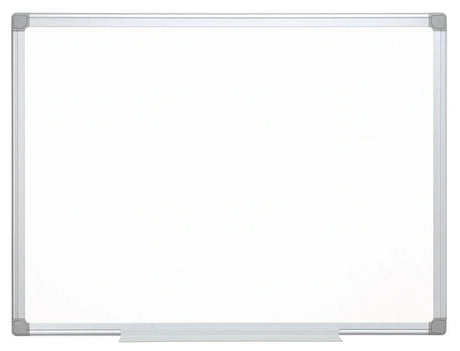 Quadro branco Connect lacado magnéico com moldura em alumínio