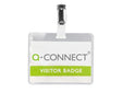 Porta nomes Connect com mola 60x90mm abertura superior