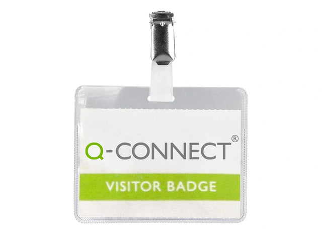 Porta nomes Connect com mola 60x90mm abertura superior