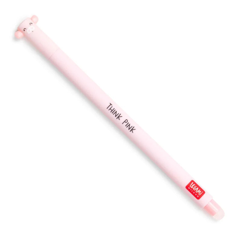 Esferográfica Legami gel apagável Piggy